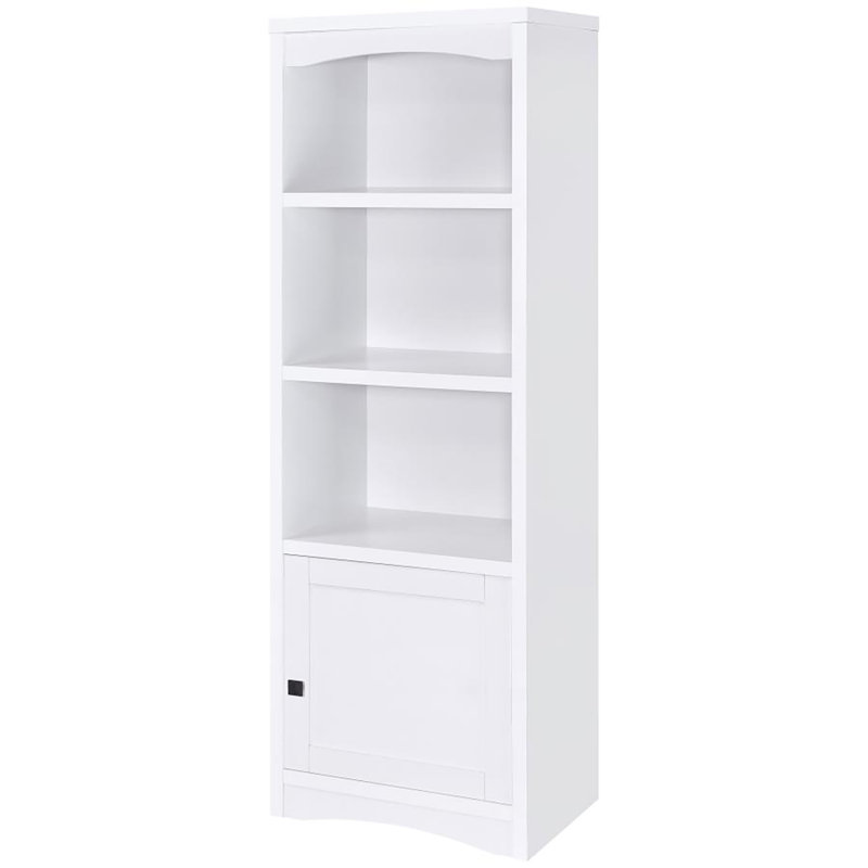 Handrey 3-shelf Media Tower, White