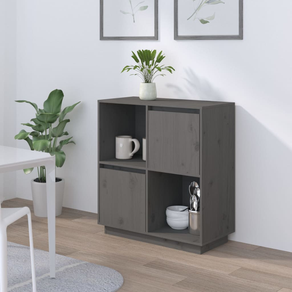 Sideboard Polston aus Massivholz 74 cm