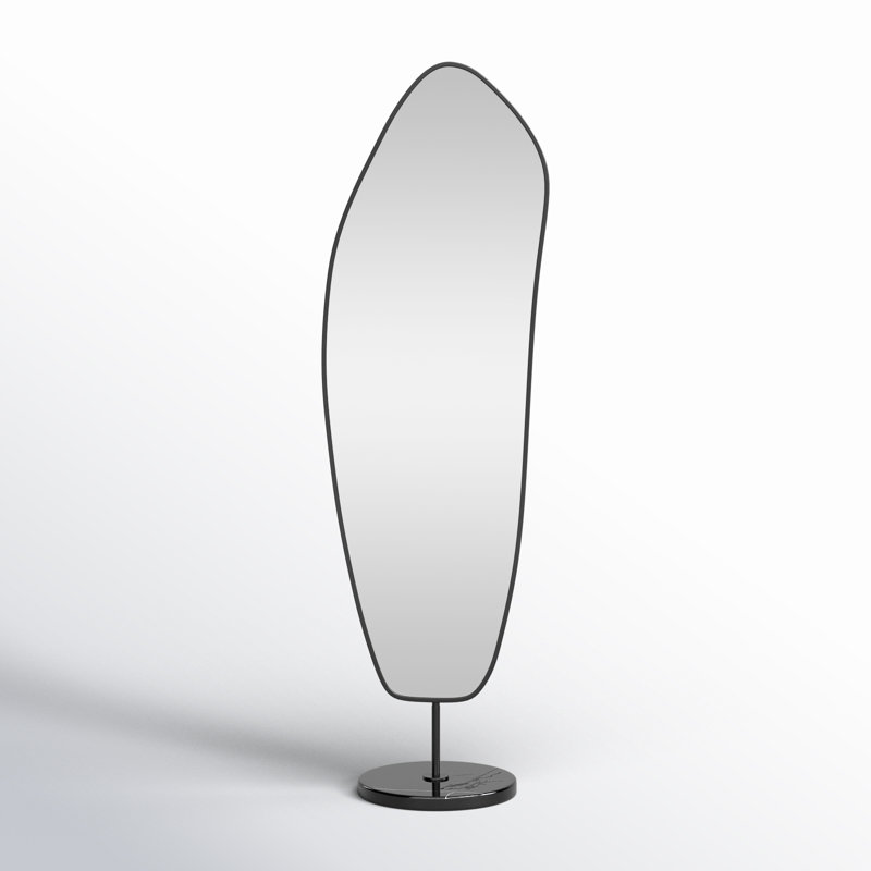 Hiya Iron Abstract Floor Mirror