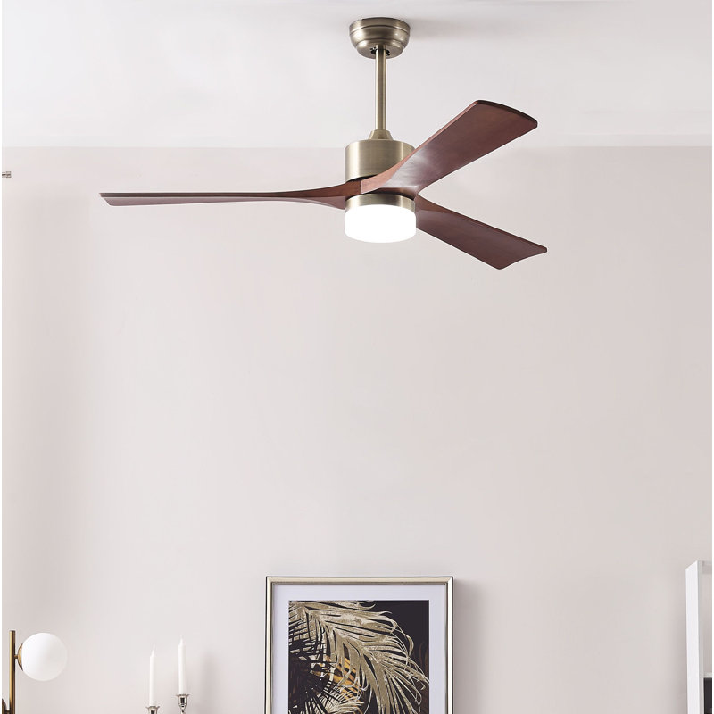 Kaytrin 130cm Ceiling Fan with LED Lights
