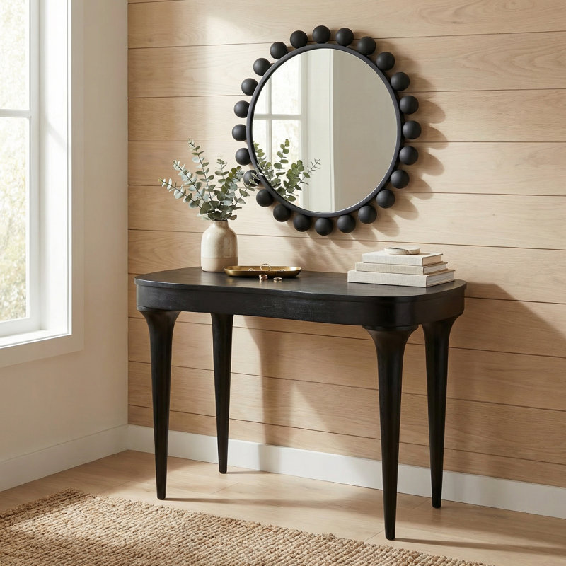 Rennie Solid Wood Writing Desk