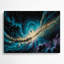 Art mural en métal «Space Cats Eye»-1819359329