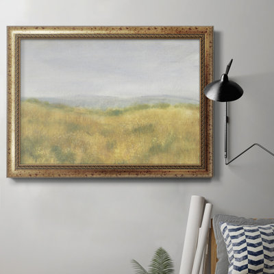Wheat Fields I - Peinture sur toile encadrée