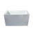 47'' x 27.5'' Freestanding Soaking Acrylic Bathtub