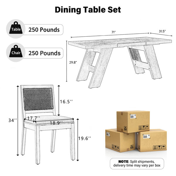 Dimensions du produit