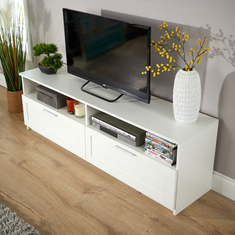 Siniya 2 Drawer Gloss TV Stand