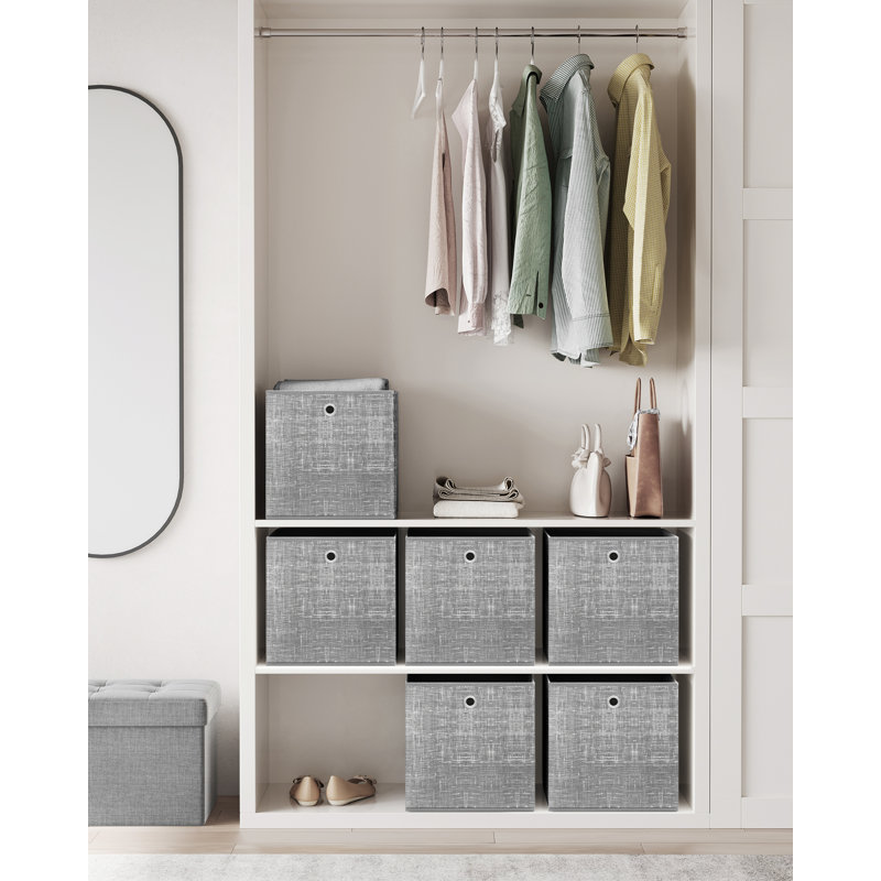17 Stories Fabric Decorative Bin