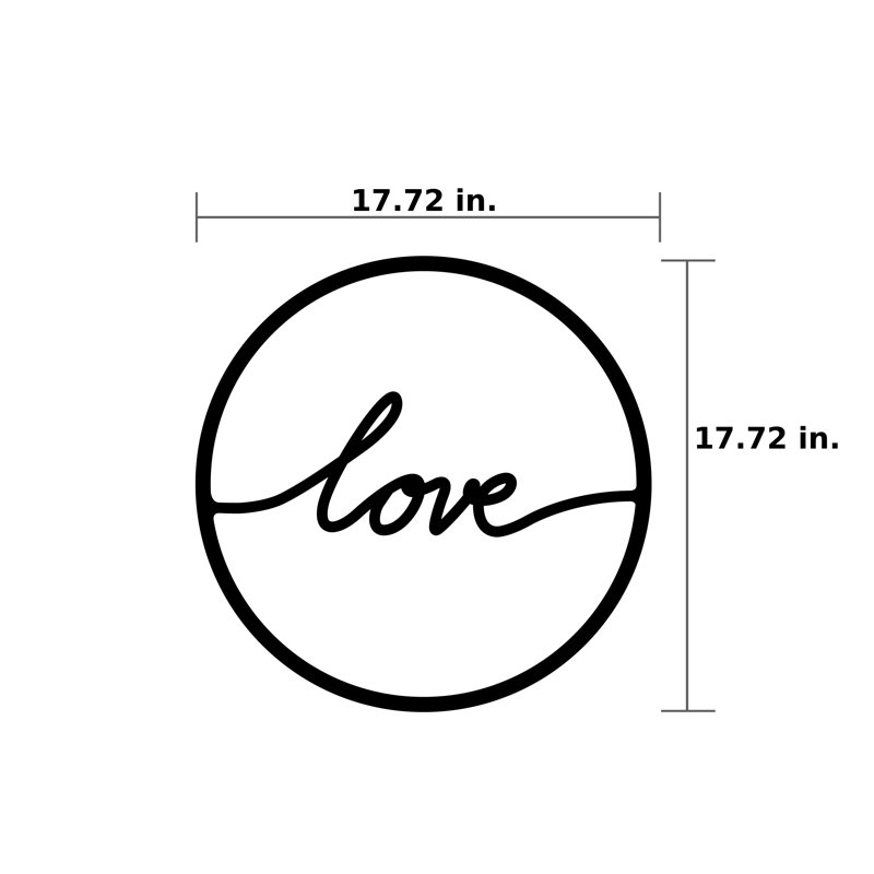 Décoration murale Art Series Love