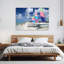 2000S Catamarans On Beach Marco Island Fl Usa Abstract Classic Colorful Beach Ocean Wall Art-890987795