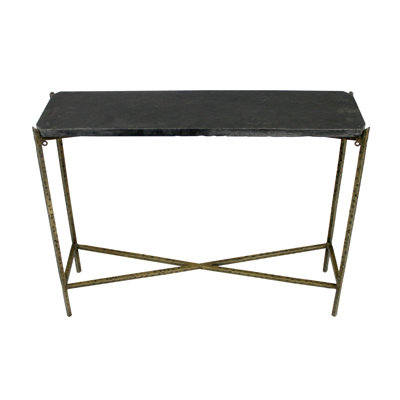 Jamez Stone Top Console Table