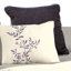  Ensemble d'édredon en microfibre mauve / gris 7 pièces-478013307