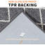 2 Pieces Non Slip Kitchen Mats for Floor,Kitchen Rugs with TPR Backing,60X89cm+60X152cm,Brown-522955925