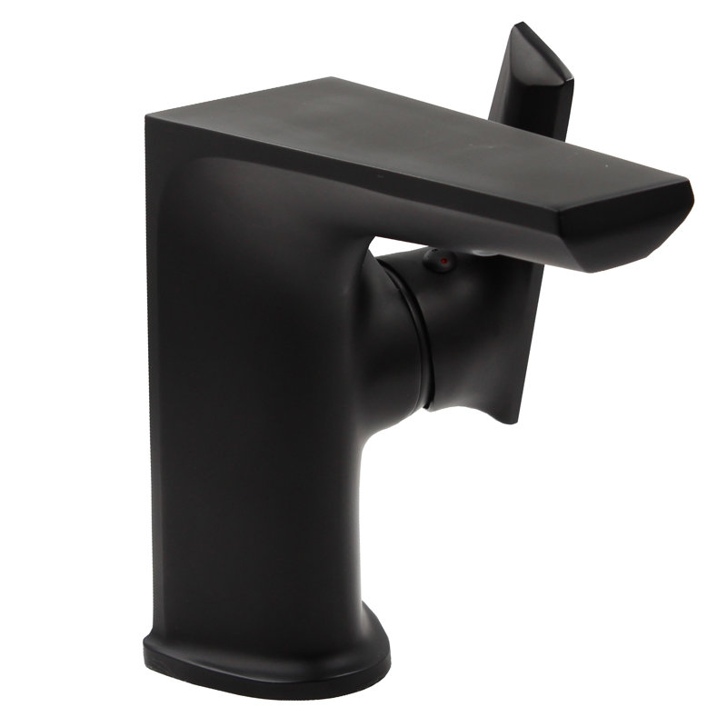 Miller Vessel Single-handle Bathroom Faucet, Matte Black