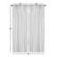 Panneau coulissant floral semi-diaphane avec passe-tringle-1647032702