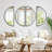 Metal Wall Mirror Set-102155821-102155820
