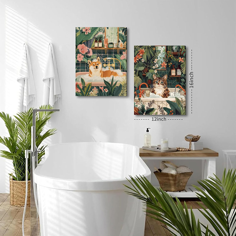 2 Piece Wrapped Canvas Set