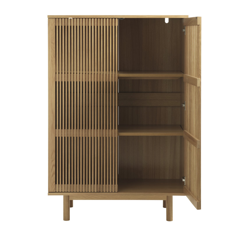 Solid Wood Accent Cabinet