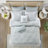 Duvet Cover Mini Set White Full/Queen-121790689