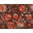 Floral brun / rouge