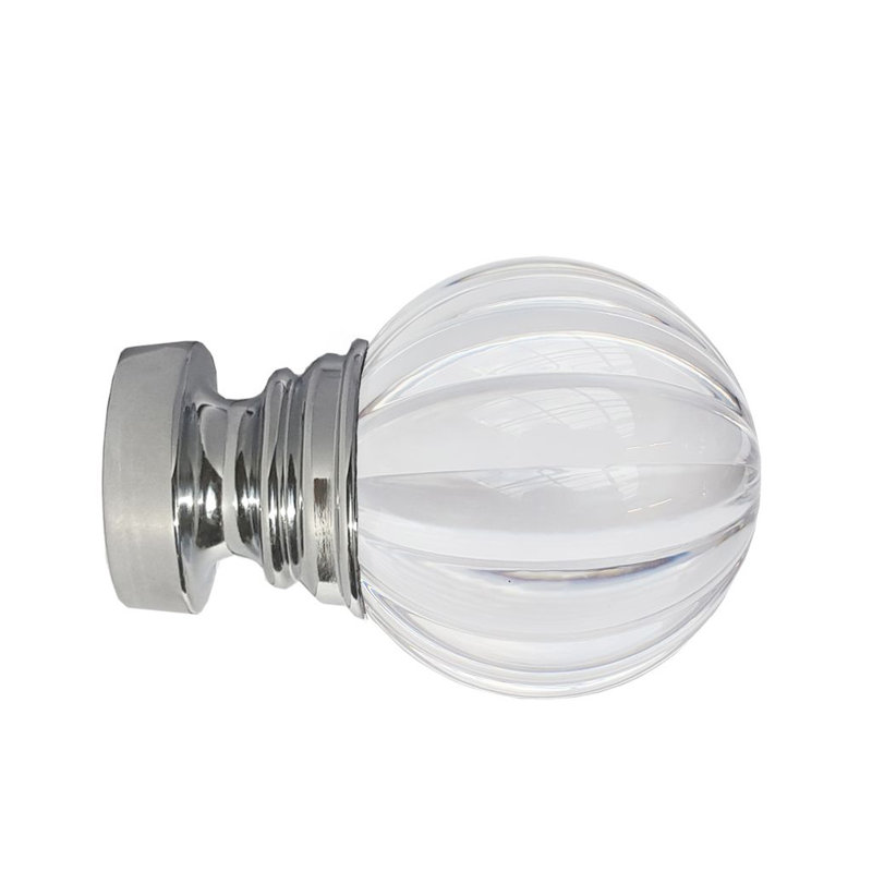 Poles Apart 9.6cm Finial, Chrome
