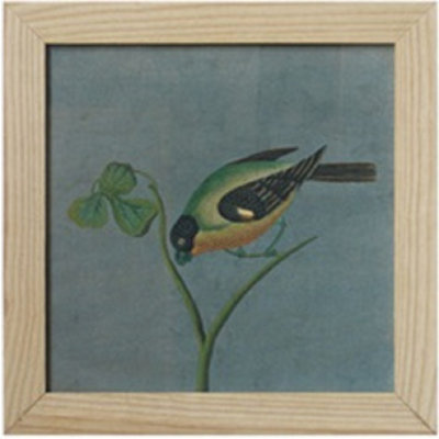 Bird On A Branch - Single Picture Frame Painting