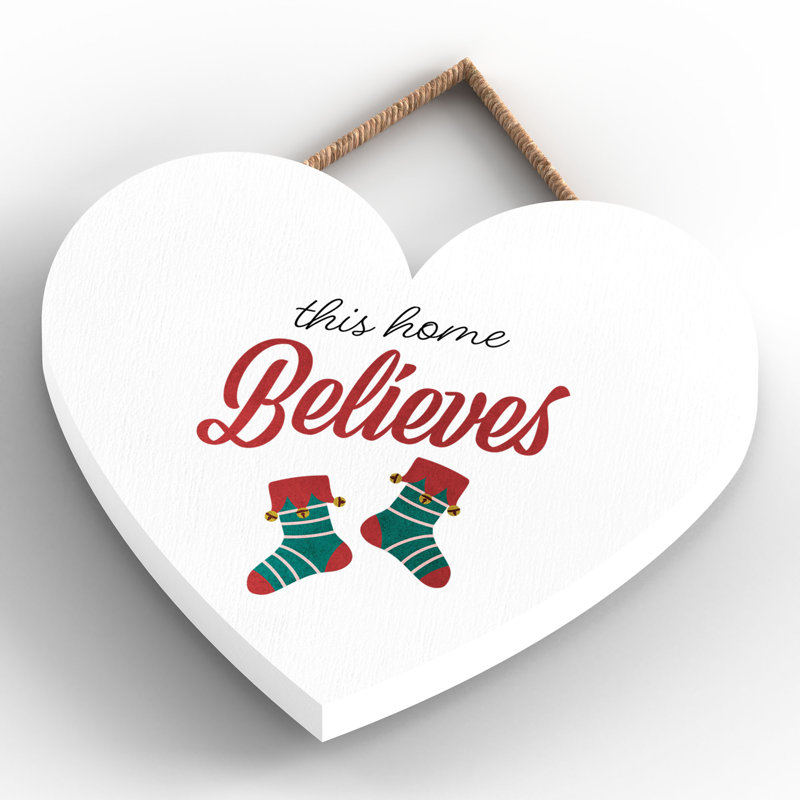 Christmas Decorative Accent, 10cm H x 9cm W x 0.5cm D