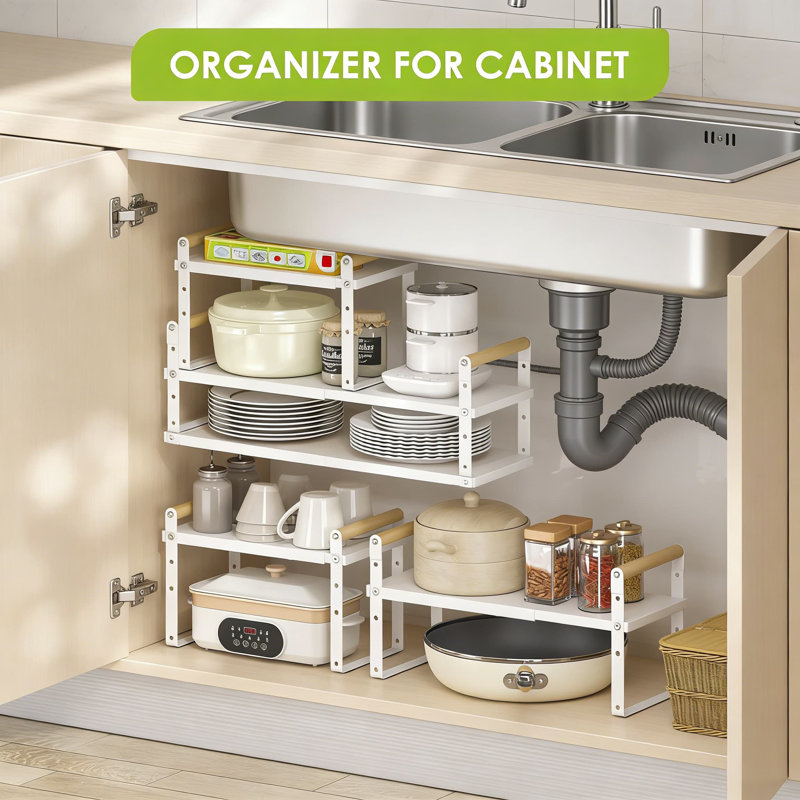 Organisateur de tablettes extensible et empilable