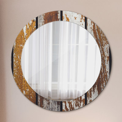 Huldar Glass Flat Wall Mirror