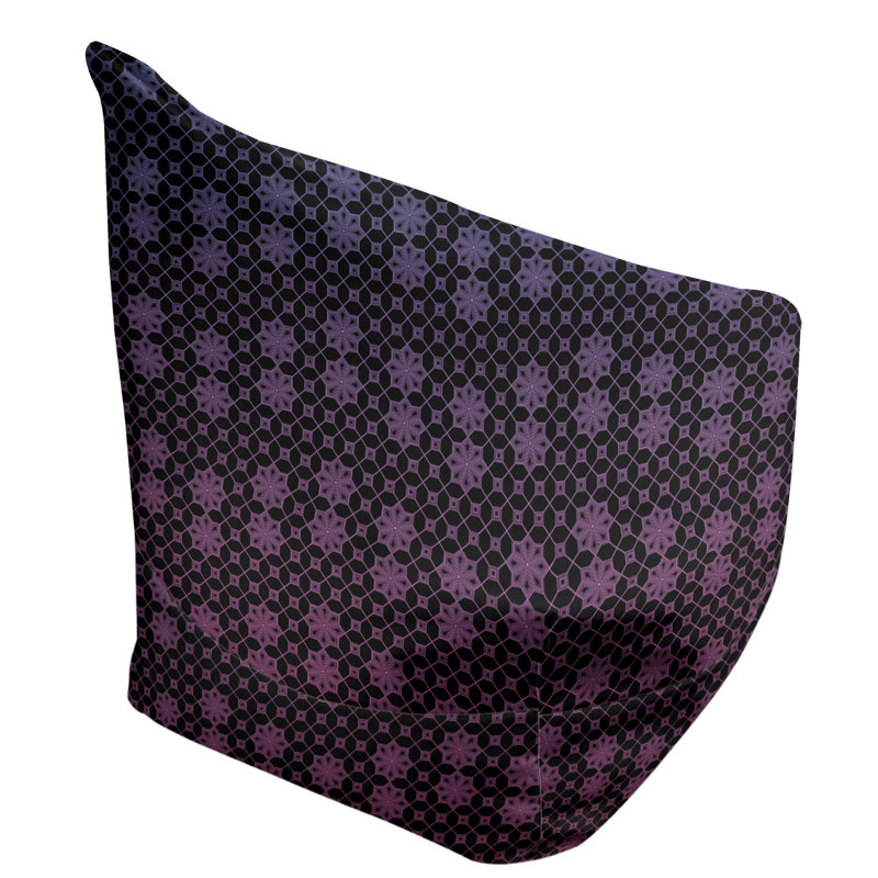 Fauteuil à billes standard & Leffel, H 120 po x l 31 po x P 60 po, Rembourrage poly, Bleu / Rose