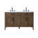 Sebastiano 54'' Double Bathroom Vanity with Engineered Stone Top