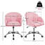 Desk Chair With Petal-shaped Backrest-1341438804