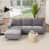 Light Gray Chenille
