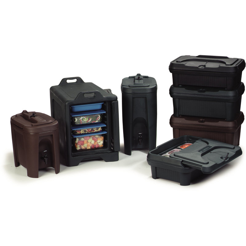 Cateraide ™ 24 pte Boîte de transport en plastique, Noir