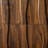 Mid-Century 6-Drawer Dresser with Sculpted Wavy, 54" Wide Walnut Wood Storage Chest
