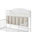 Structure de lit plateforme en métal avec tablettes rembourrées et rangement-117659035-117659034
