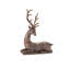 Figurine de cerf d'hiver (ensemble de 2)