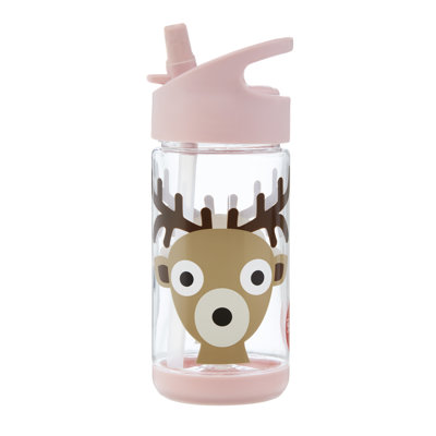 3 Sprouts - Bouteille d'eau pour enfants - Bouteille d'eau 12 oz - Cerf