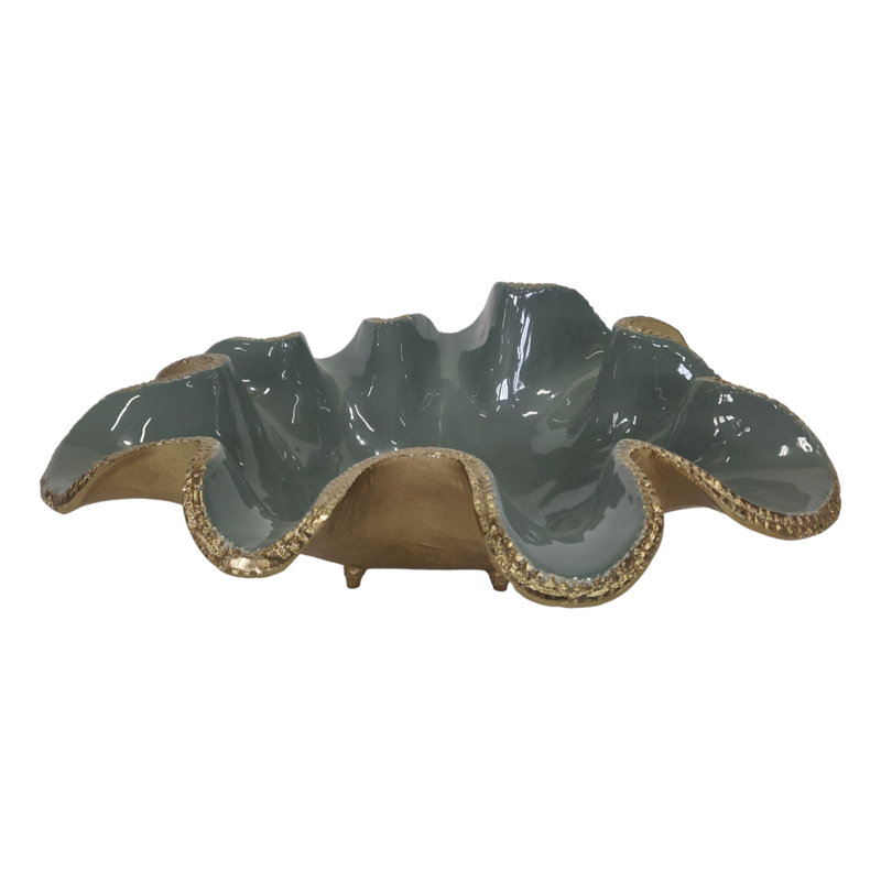 Gannon Handmade Aluminum Decorative Bowl