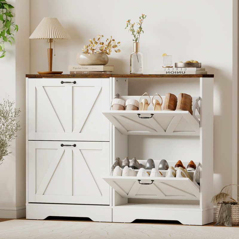 Armoire de rangement pour chaussures Farmhouse
