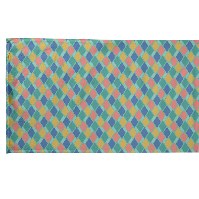 Mcguigan Tea Towel Kitchen Towel, Cotton Twill, Green/Red