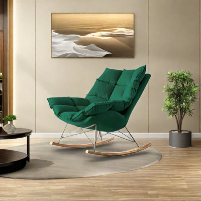 Chaise berçante moderne et décontractée à usage domestique