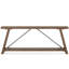 Console extra longue 70,9 po derrière le canapé