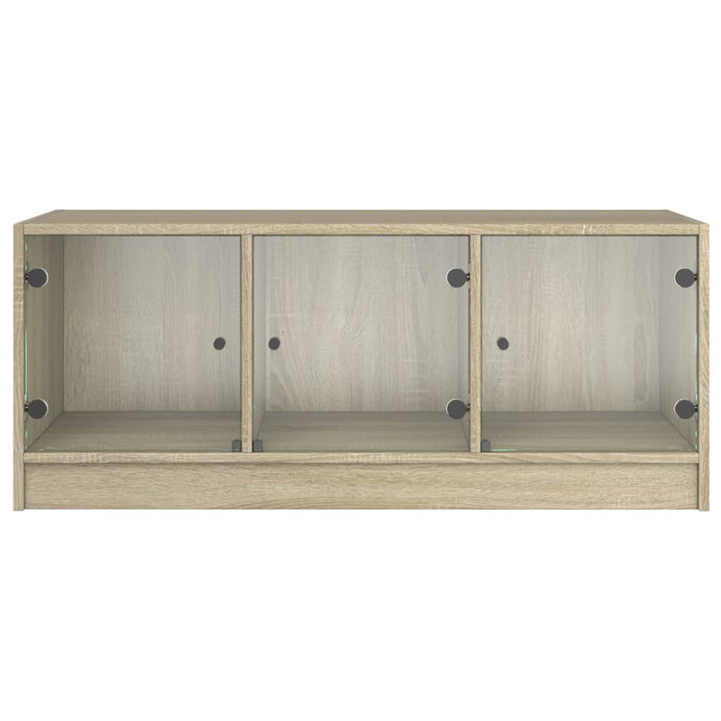 Matasha Coffee Table with Storage, Sonoma Oak