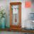 Modern & Contemporary Analogue Solid Wood Tabletop Clock in Brown