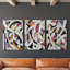Abstract  Series  XX  -Premium Gallery Wrapped Canvas Set -Ready to Hang-102399981
