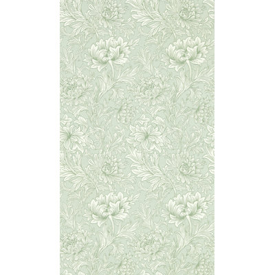 Chrysanthemum Toile Wallpaper