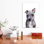 «Mixed Breed Puppy» par Watercolor Luv - reproduction d'art