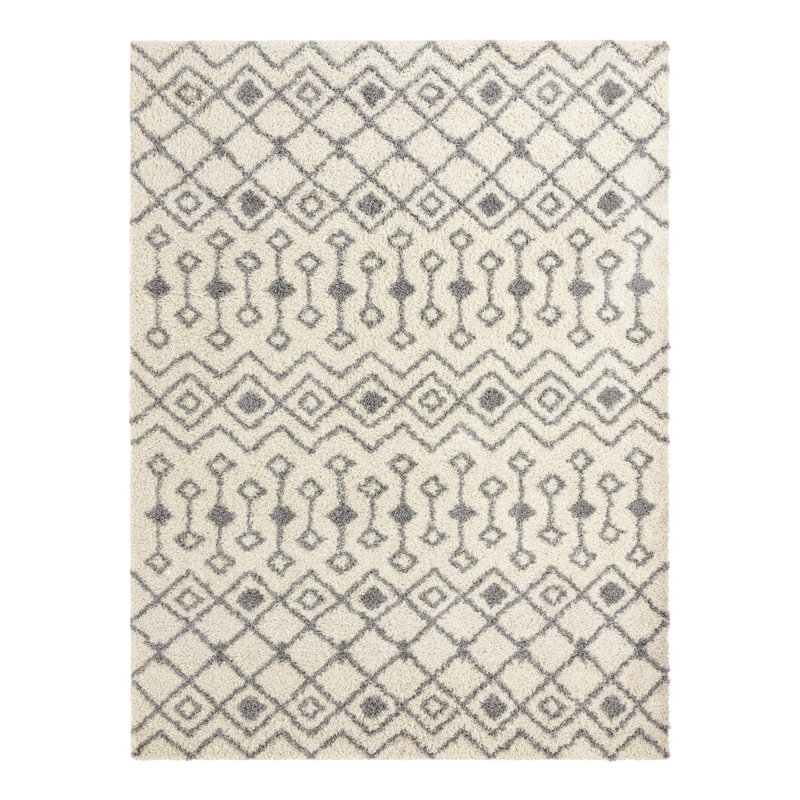Birte Geometric Indoor Rug, Rectangle 10'8" x 14'