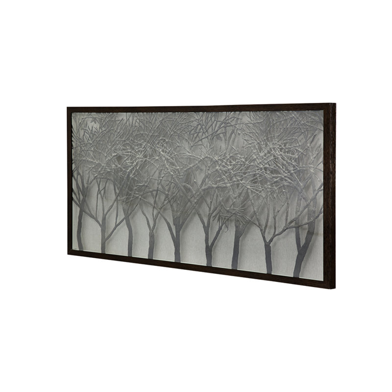 Décoration murale de 39,4 x 1,2 x 19,7 po, boîte décorative pour salon, bureau, vestibule