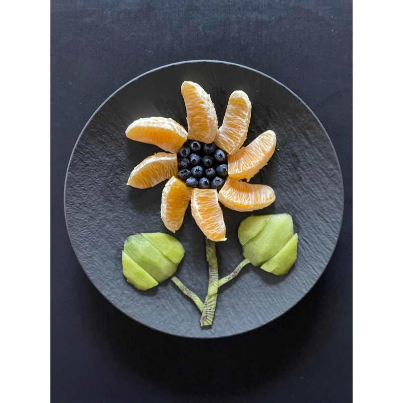 Villeroy & Boch Manufacture Rock Universal Coupe 9.75" Dinner Plate, Black